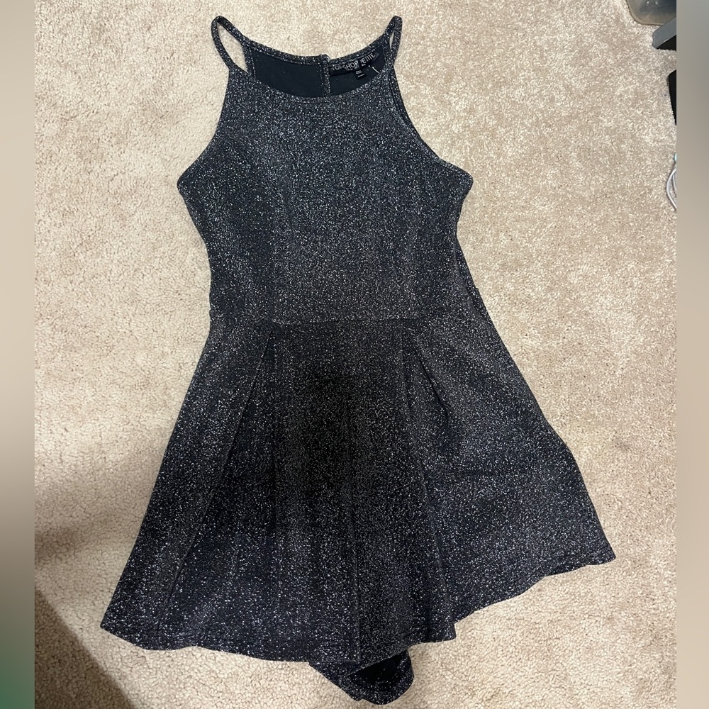 Topshop Glitter Romper
